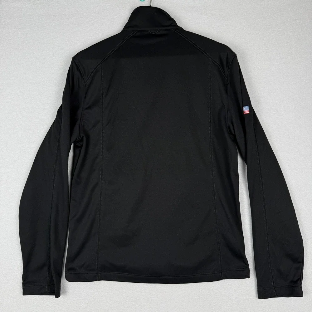 Port Authority Mens S Softshell 2 in 1 Jacket ACI Jet Logo‎ Hooded Flag Patch